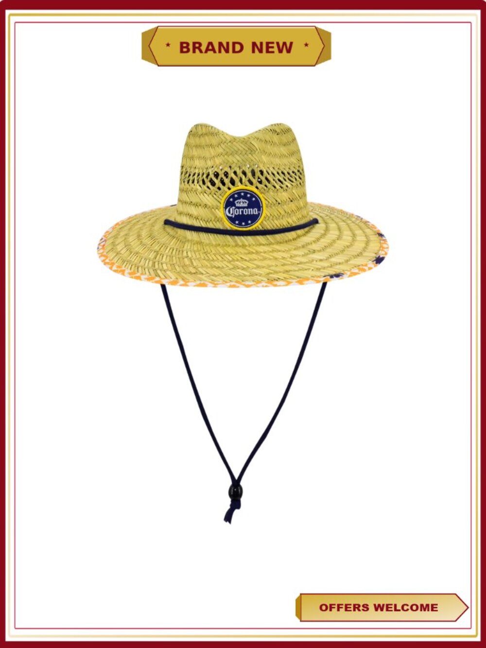 Oversized Wide Brim Microfiber Polyester Beach Hat Sun Protection Adjustable